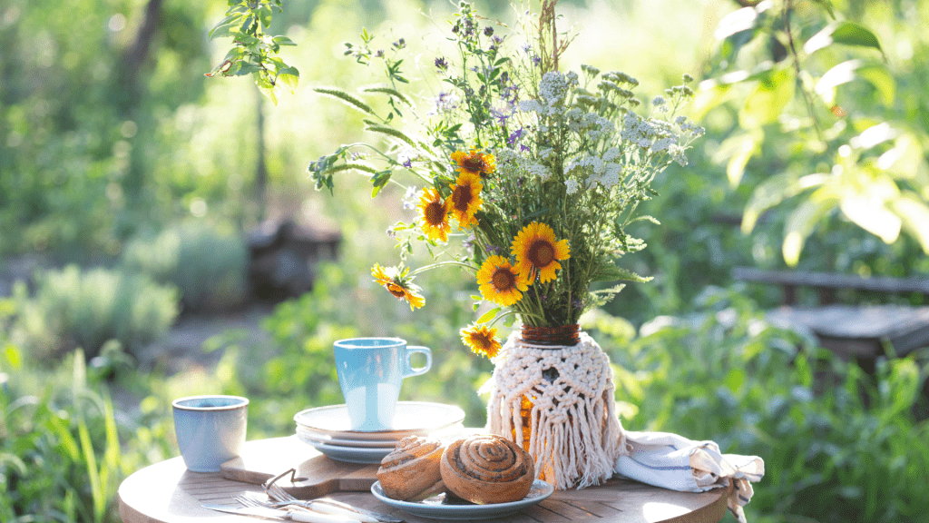 Garden blankets cheap and cushions